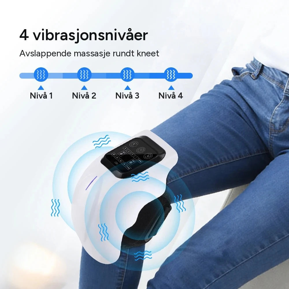 Fire vibrasjonsnivåer for avslappende massasje